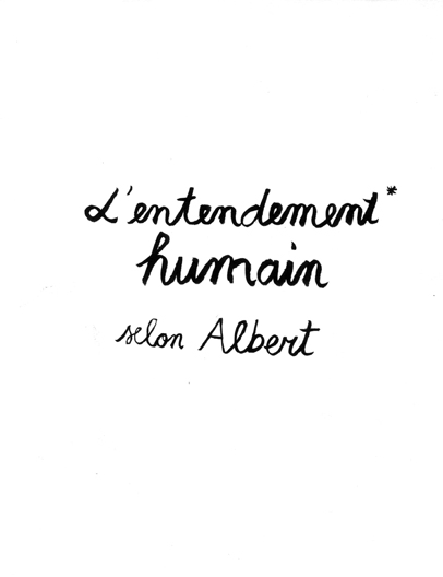 - L'entendement humain- page 1