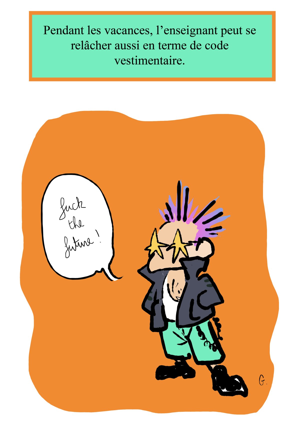 - Ma vie de prof (c'est un titre de merde, on est d'accord)- page 203