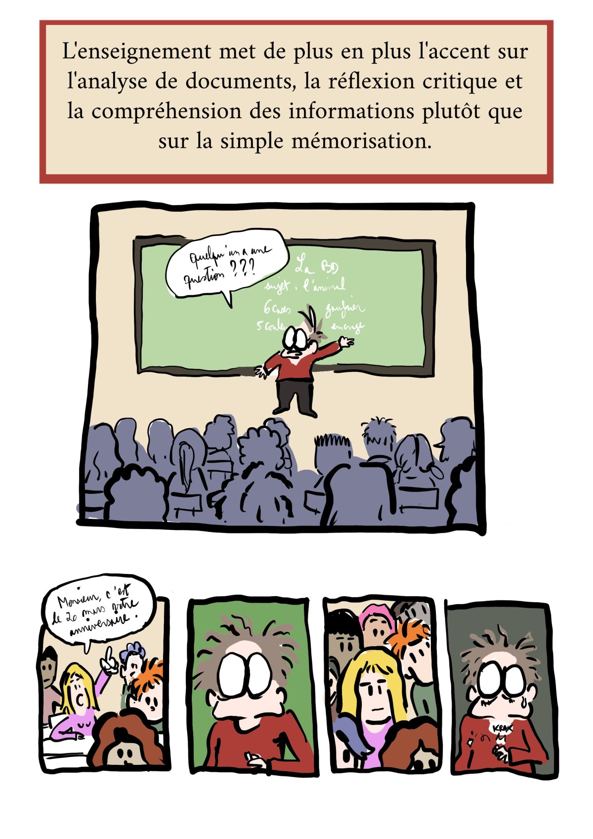 - Ma vie de prof (c'est un titre de merde, on est d'accord)- page 394