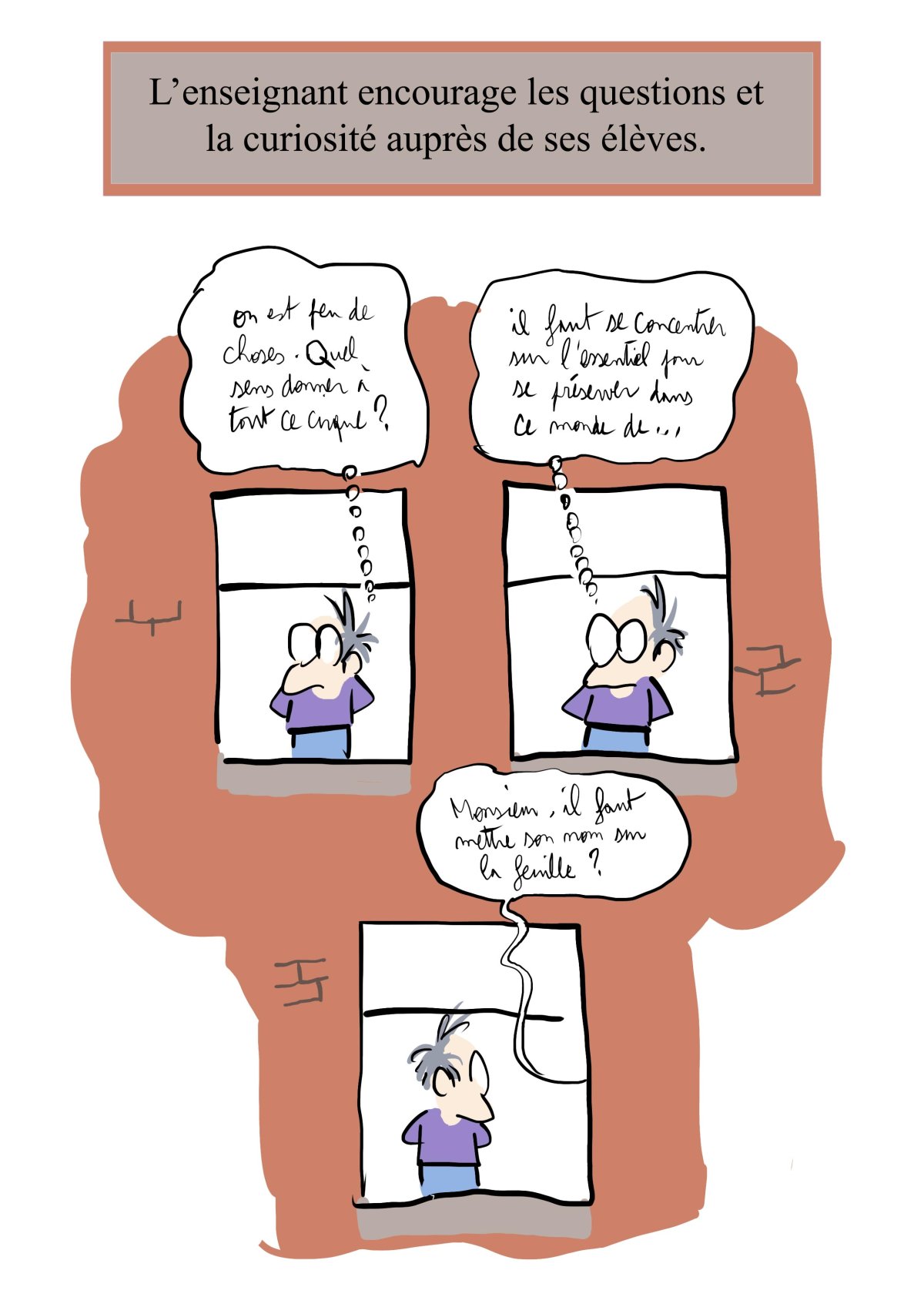 - Ma vie de prof (c'est un titre de merde, on est d'accord)- page 427