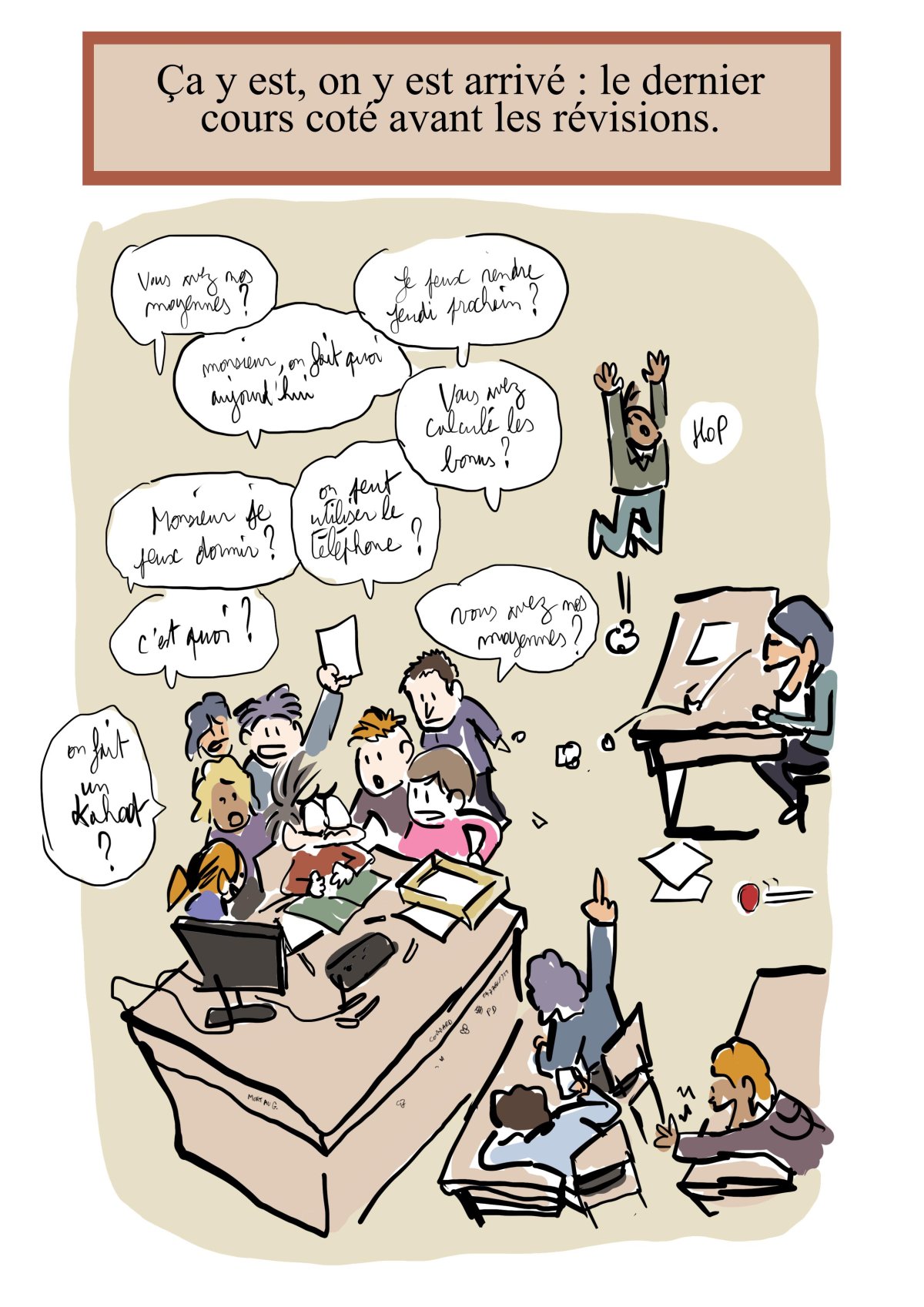 - Ma vie de prof (c'est un titre de merde, on est d'accord)- page 246