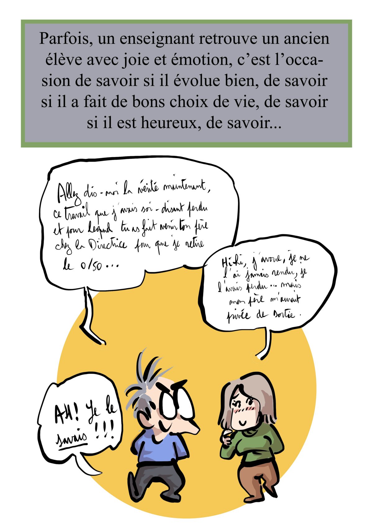 - Ma vie de prof (c'est un titre de merde, on est d'accord)- page 337