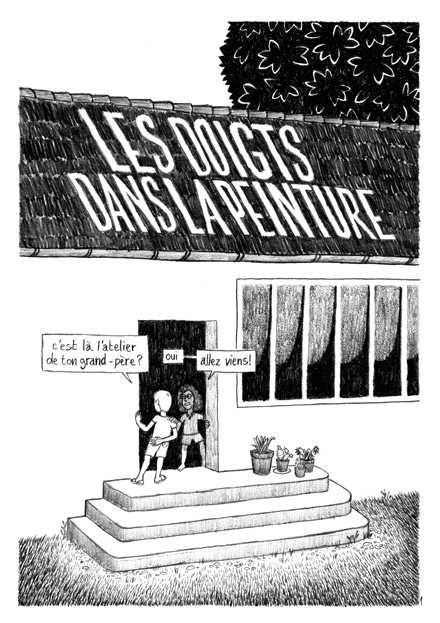 - Les doigts dans la peinture- page 1