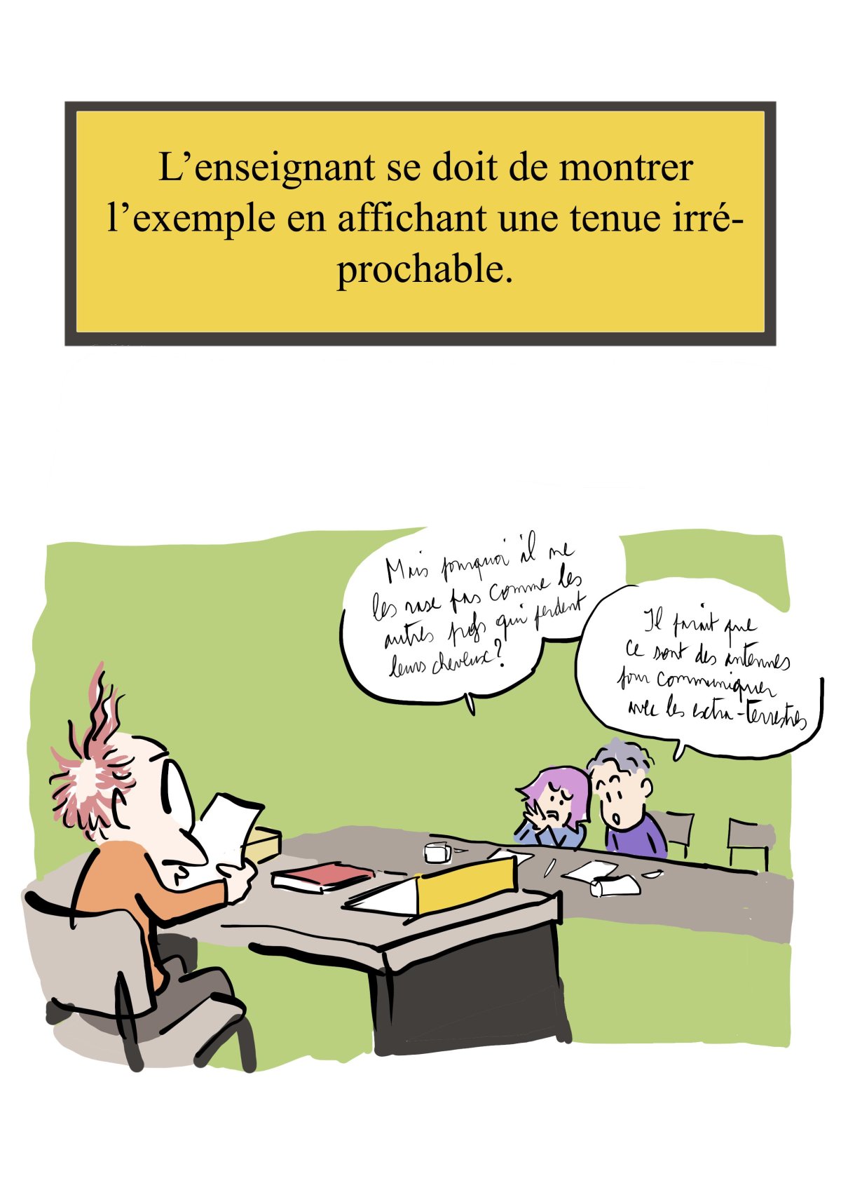 - Ma vie de prof (c'est un titre de merde, on est d'accord)- page 428