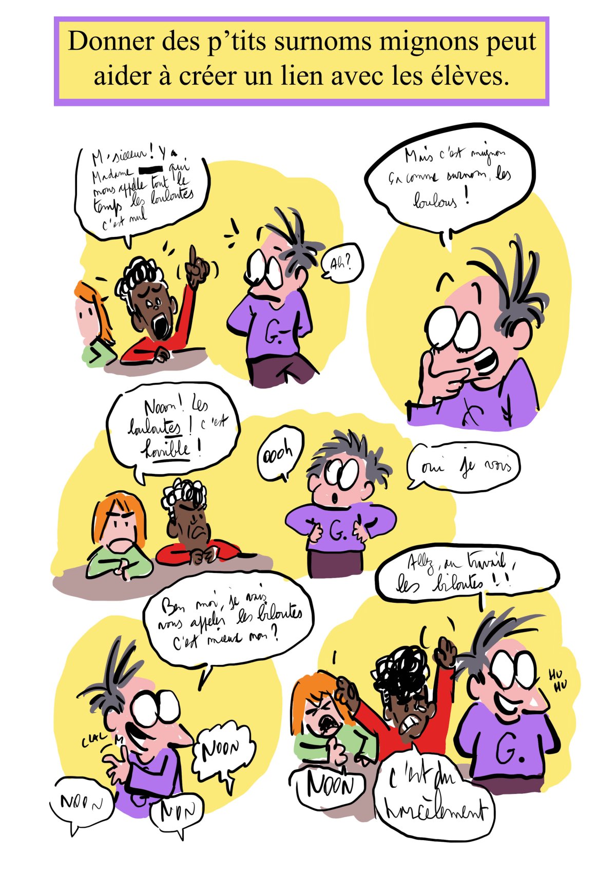 - Ma vie de prof (c'est un titre de merde, on est d'accord)- page 233