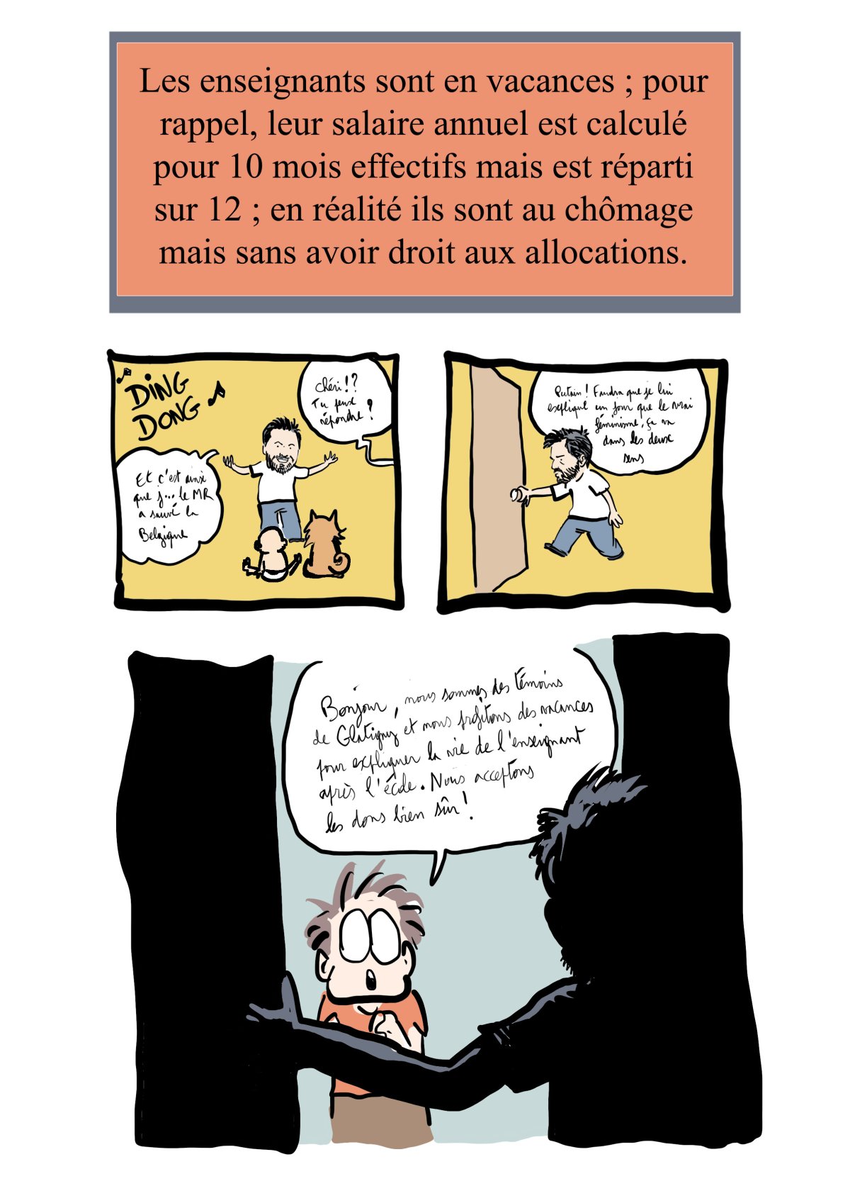 - Ma vie de prof (c'est un titre de merde, on est d'accord)- page 494