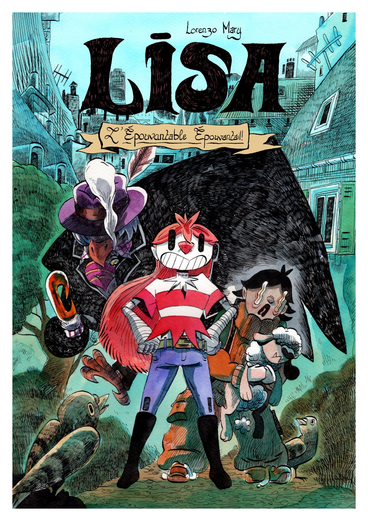 - Lisa, l'épouvantable épouvantail- page 1