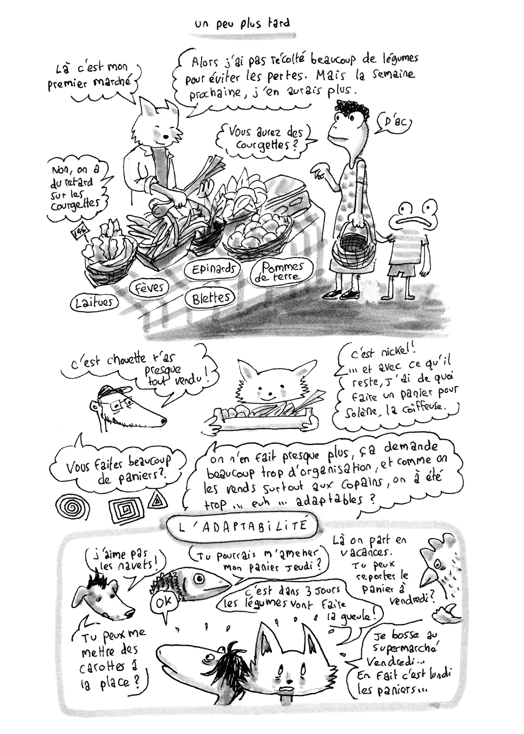 - L'île aux légumes- page 8