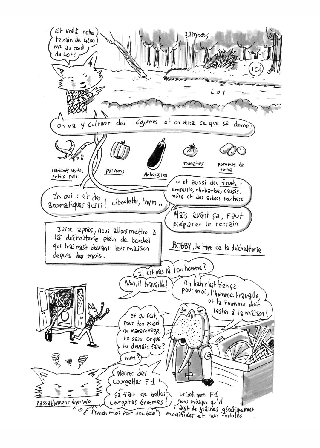 - L'île aux légumes- page 2