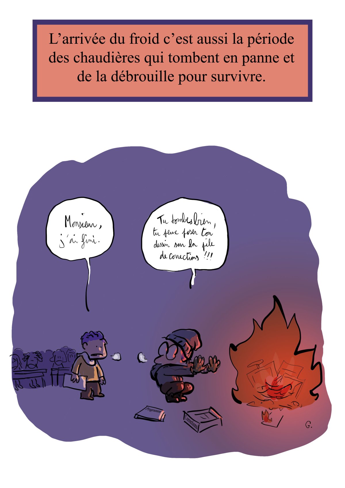 - Ma vie de prof (c'est un titre de merde, on est d'accord)- page 325