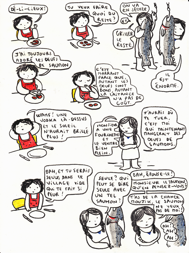 - la femme du moujik- page 56