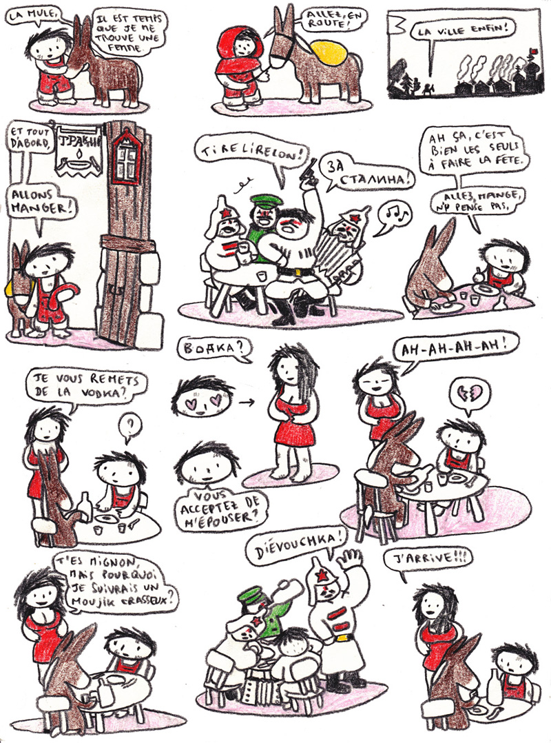 - la femme du moujik- page 1