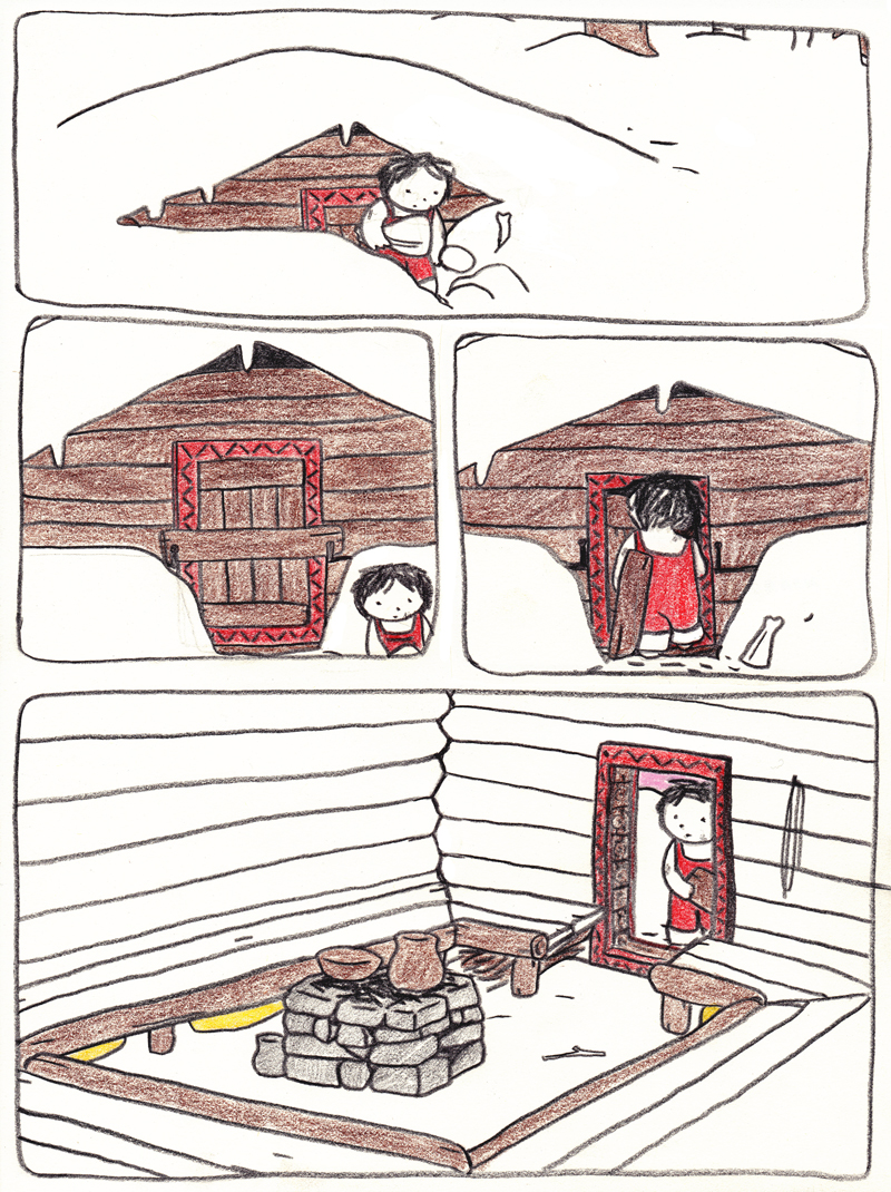 - la femme du moujik- page 37