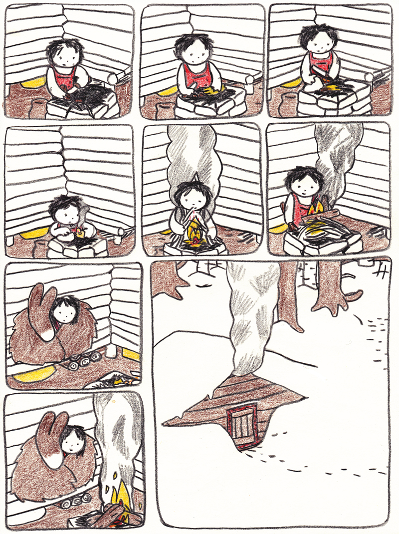 - la femme du moujik- page 38