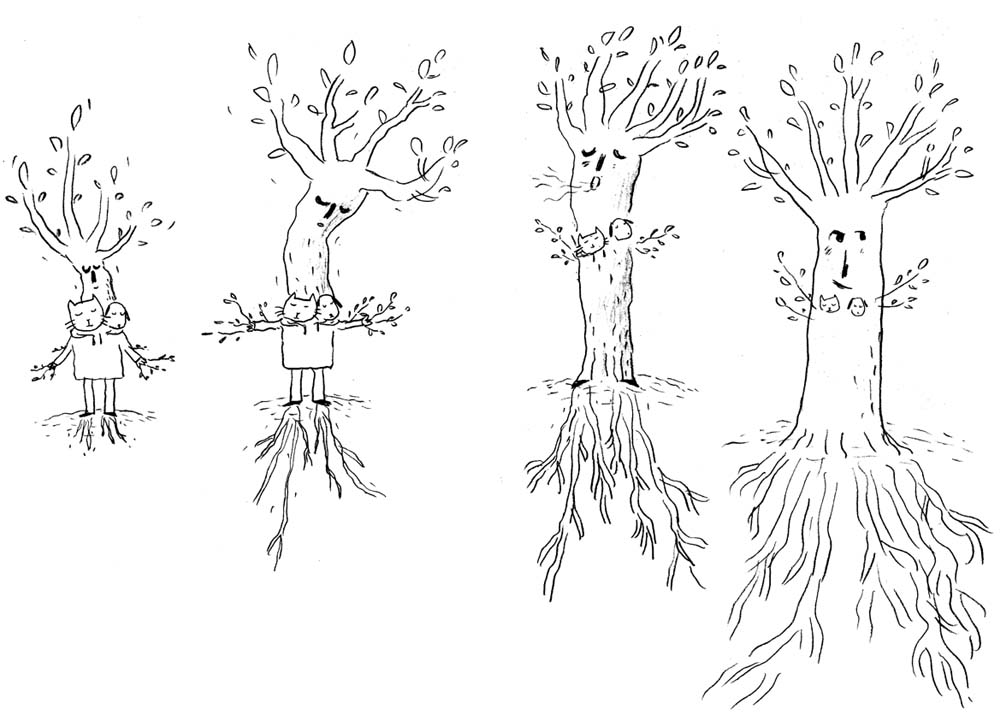 - J'étais née chien, chat et arbre - page 10