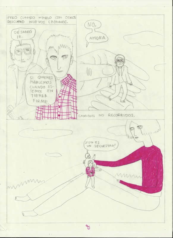 - No sabía lo que iba a pasar- page 8