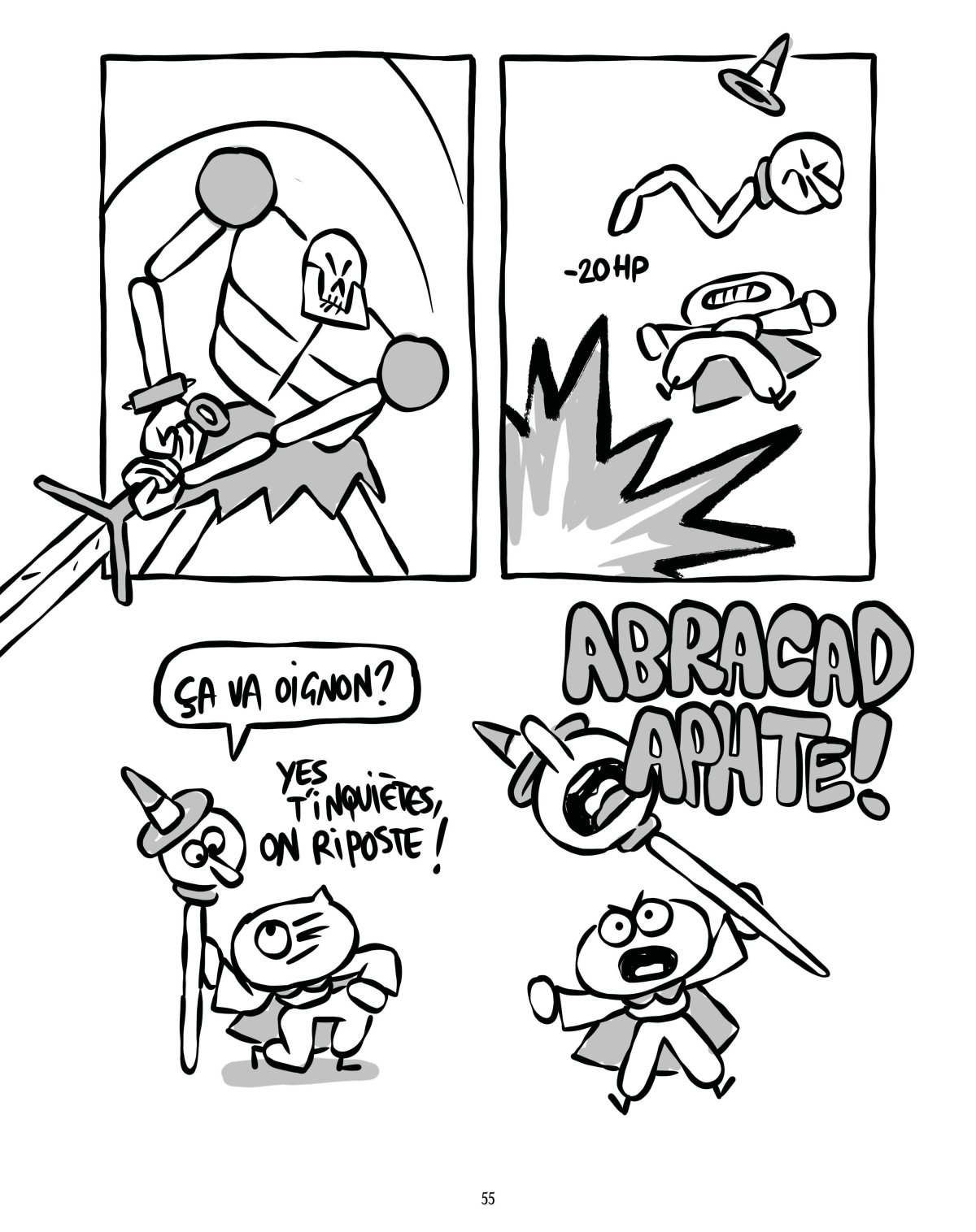 - Oignon, Mage Niveau 1 (dark fantasy)- page 55