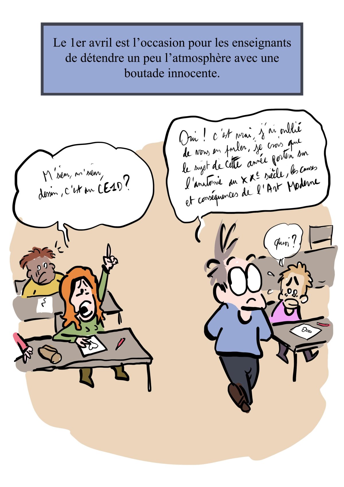 - Ma vie de prof (c'est un titre de merde, on est d'accord)- page 436