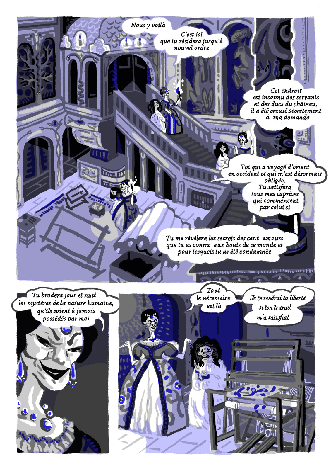 - La tenture aux cent secrets d'amour.- page 5