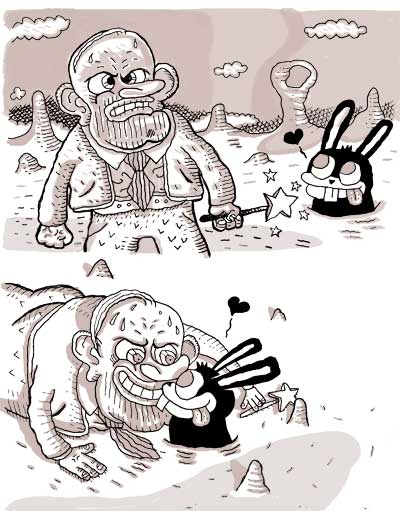 - Le lapin magique- page 2