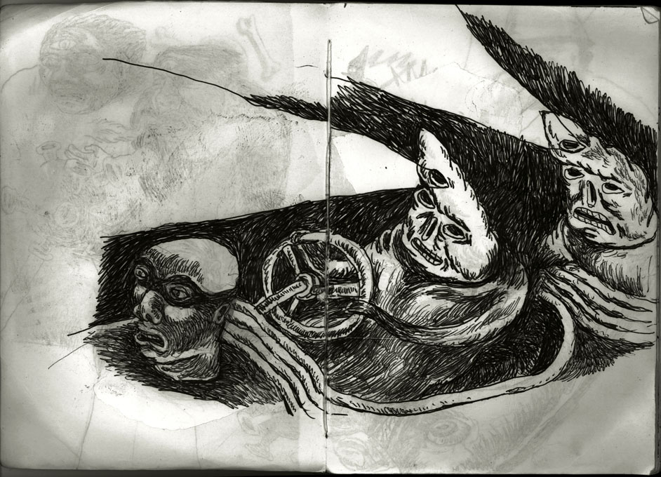 - Her Third Eye Sketchbook- page 3