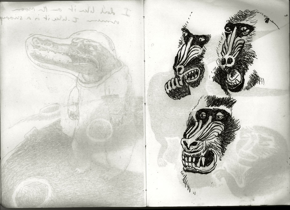 - Her Third Eye Sketchbook- page 6