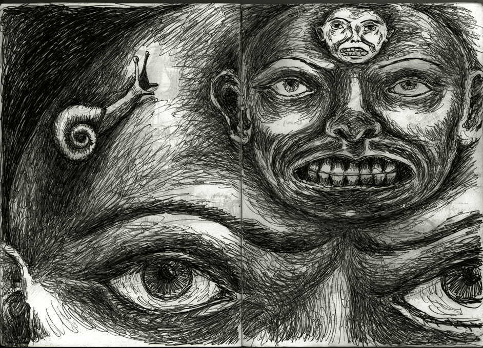 - Her Third Eye Sketchbook- page 9