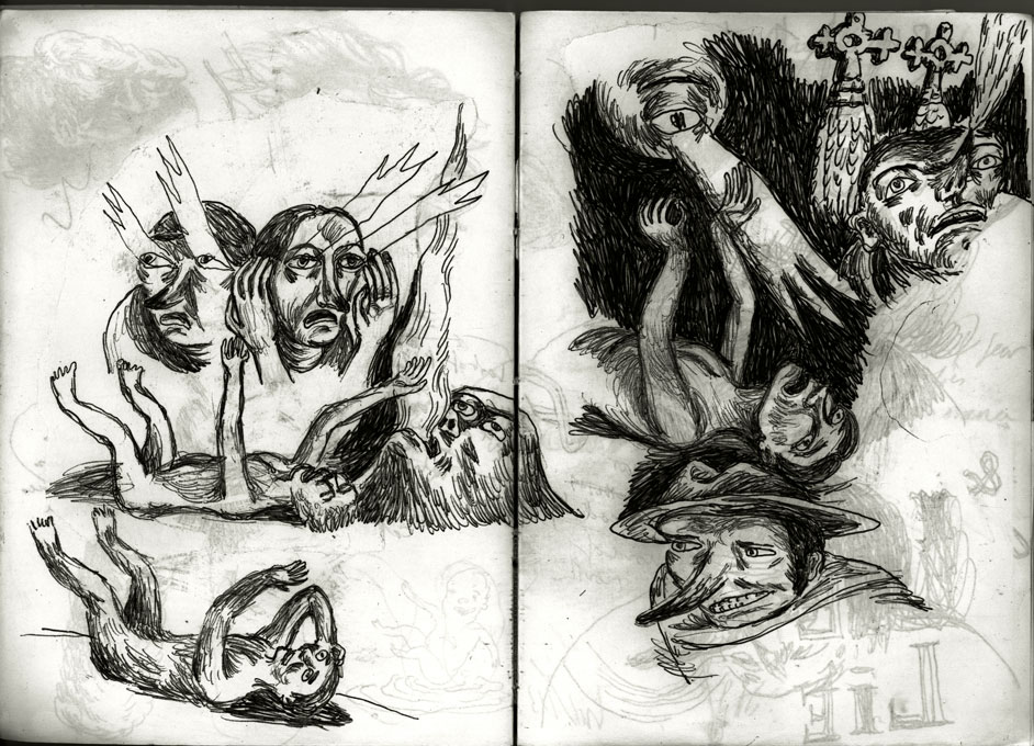 - Her Third Eye Sketchbook- page 10