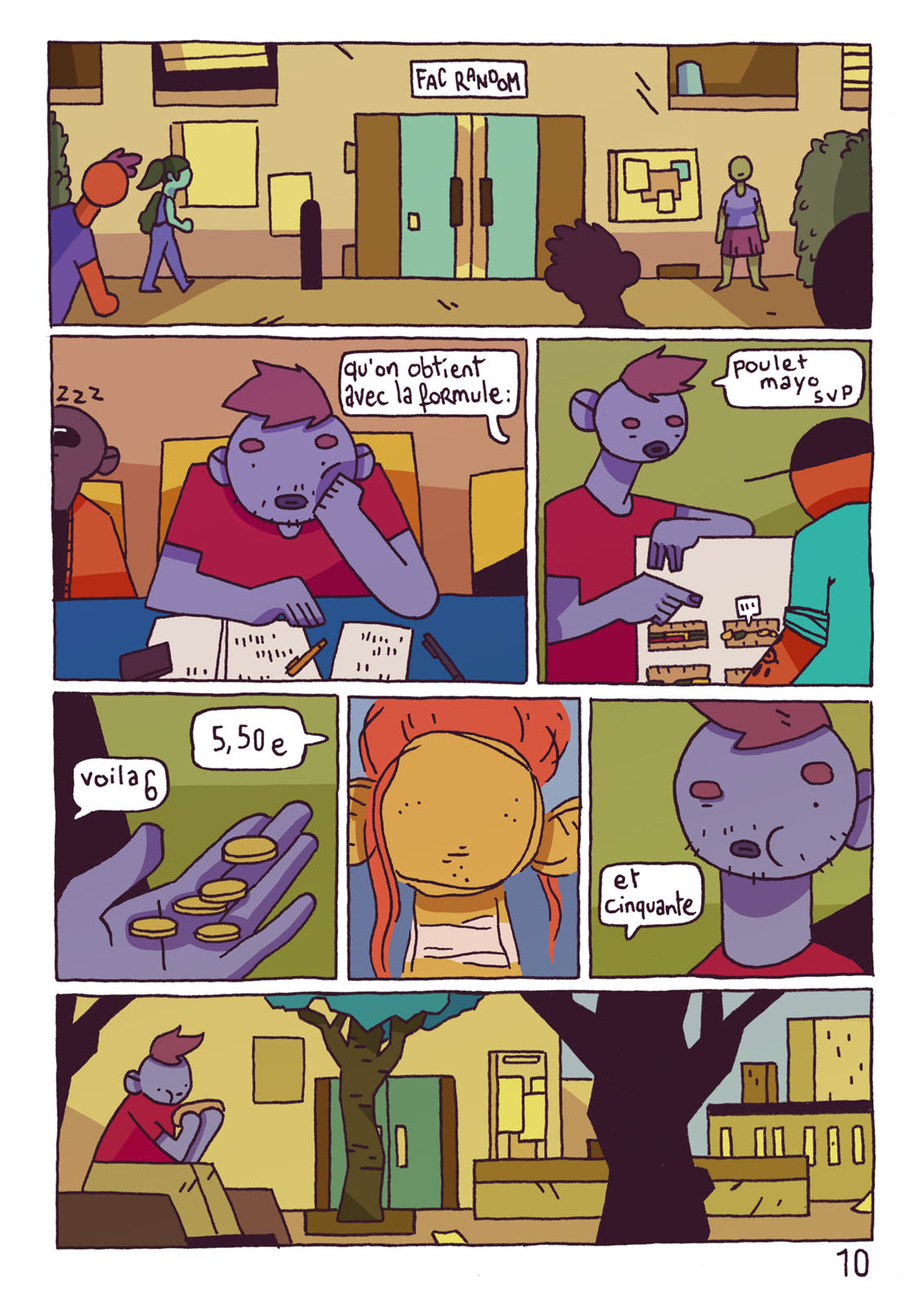 - Une Fille Dans le Bus- page 10