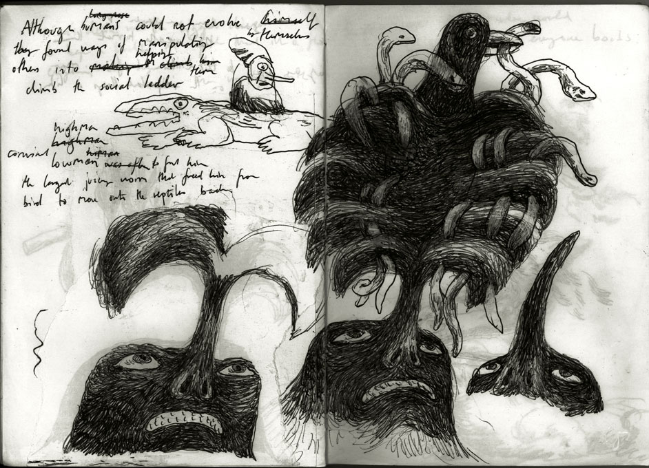 - Her Third Eye Sketchbook- page 15