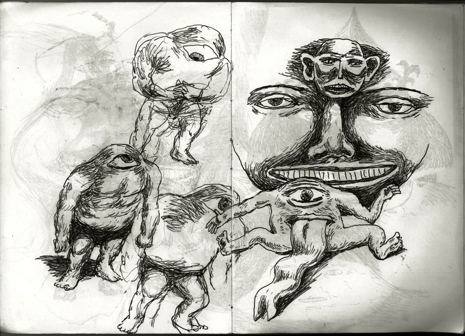 - Her Third Eye Sketchbook- page 16