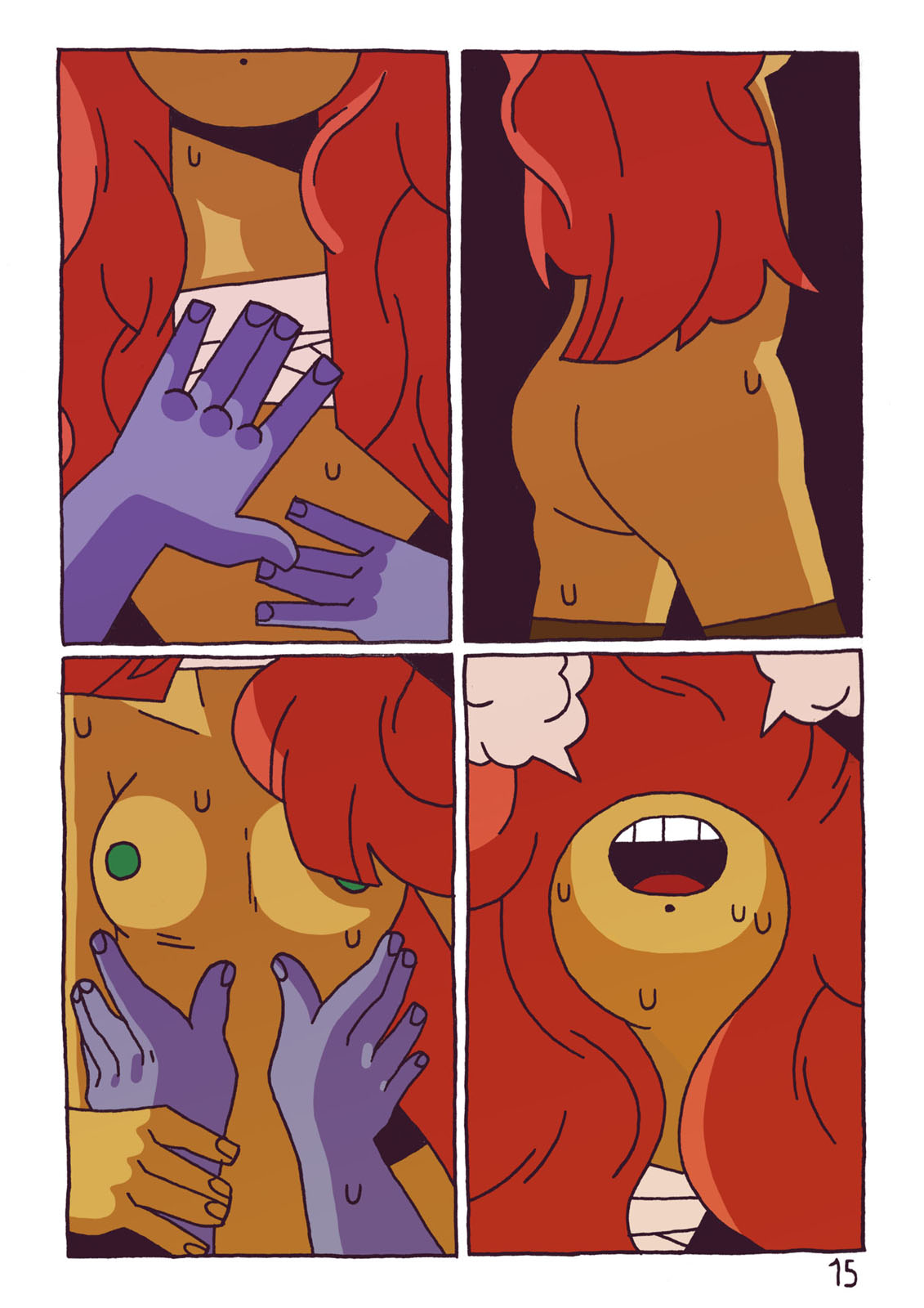 - Une Fille Dans le Bus- page 15