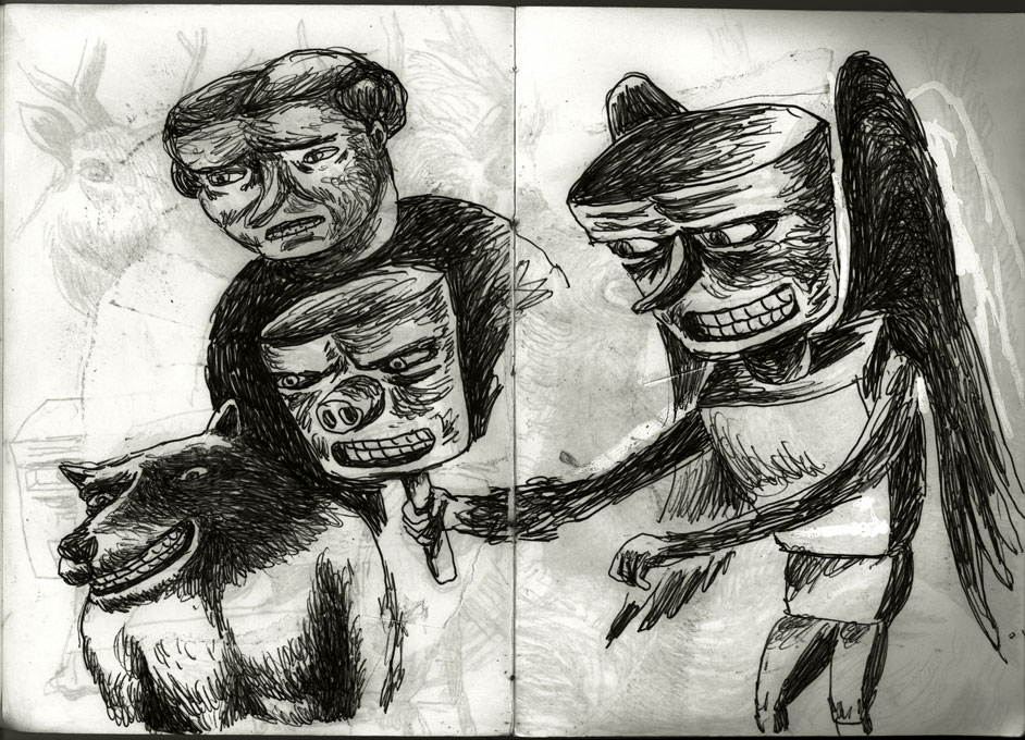 - Her Third Eye Sketchbook- page 21