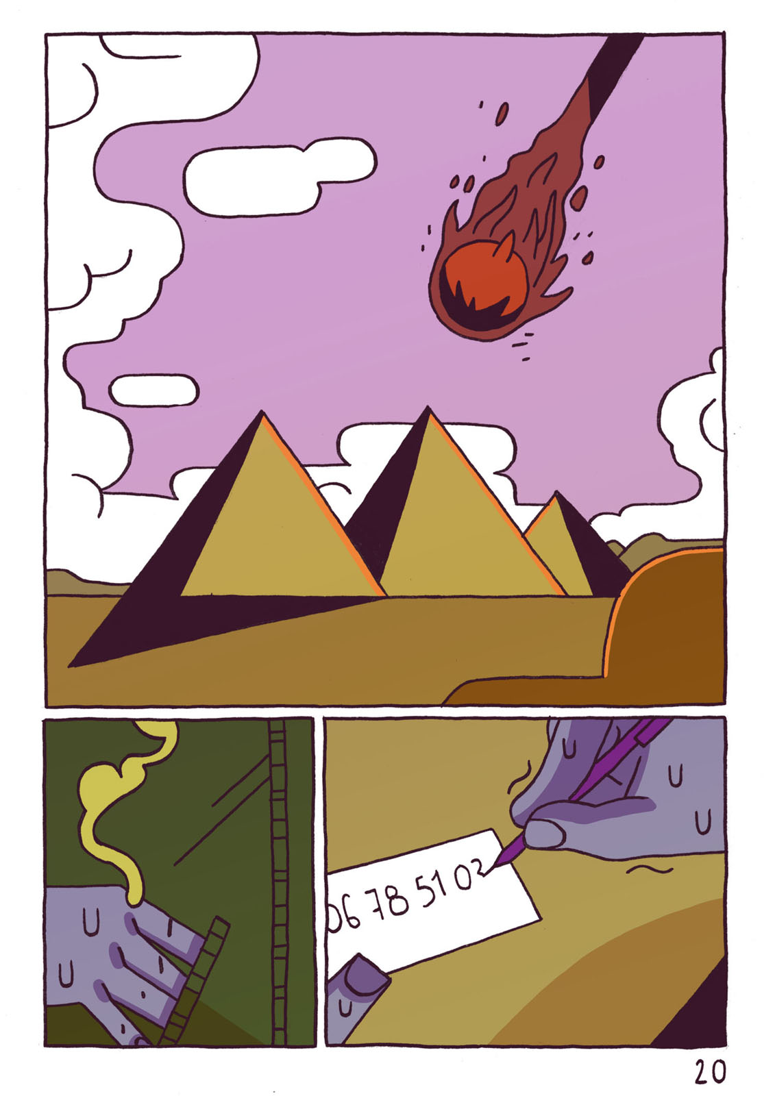 - Une Fille Dans le Bus- page 20