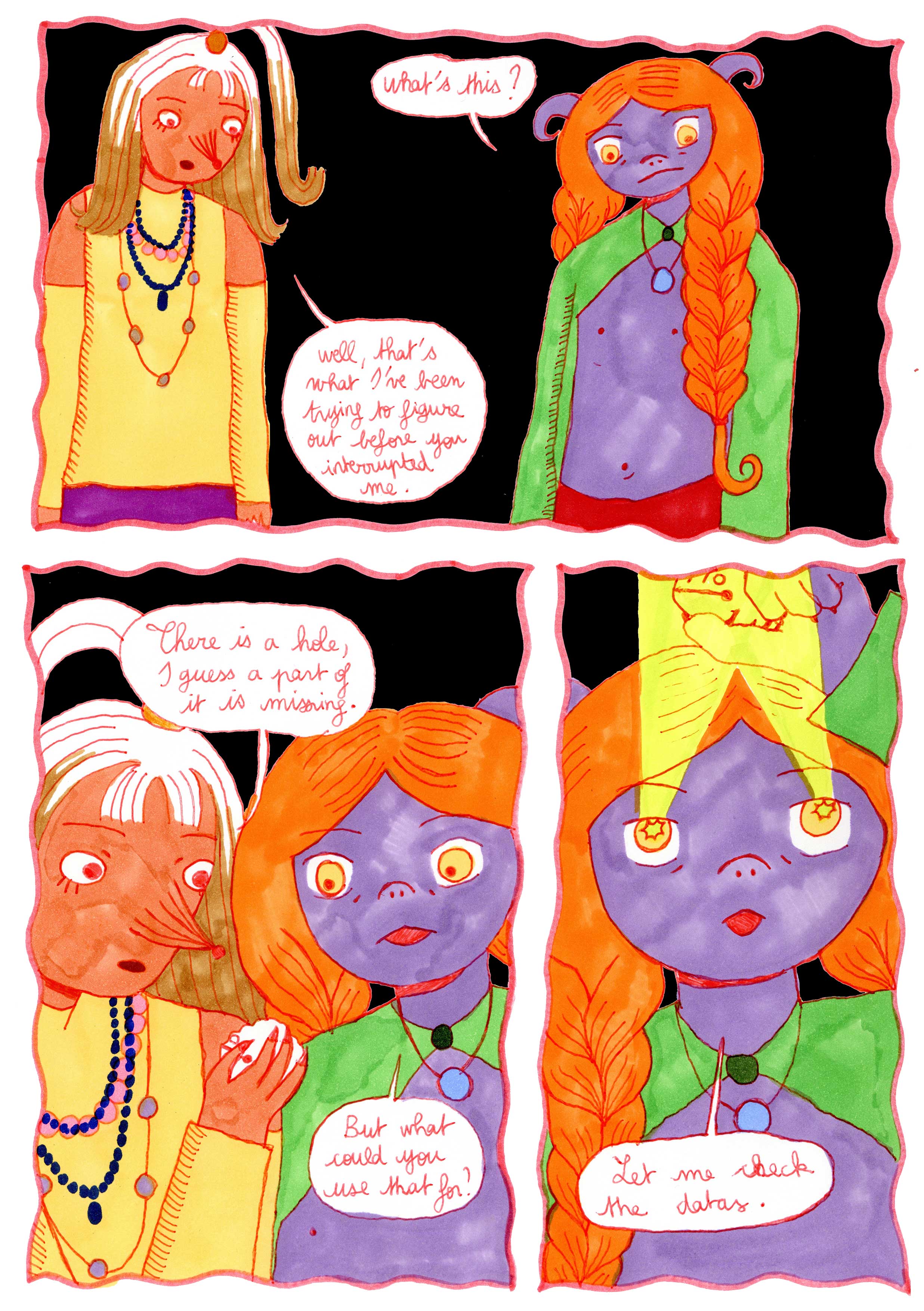 - Chacha, Baba and the mysterious frog- page 3