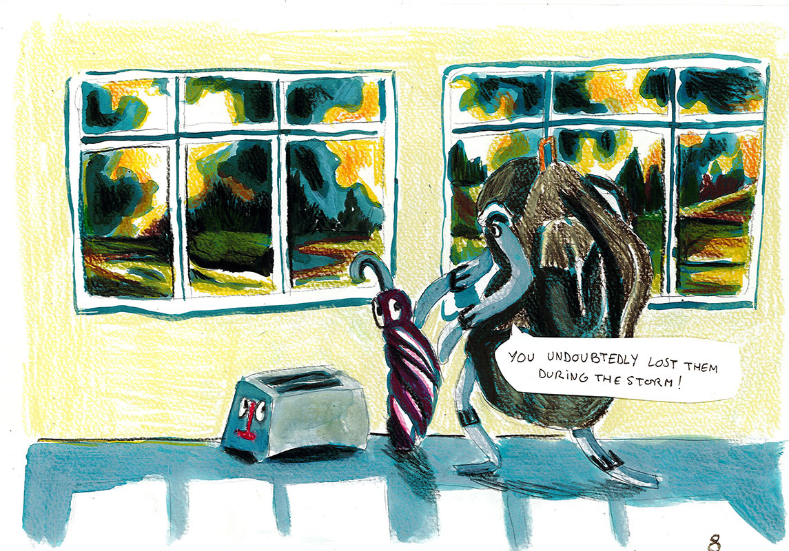 - the secret activity of the headmaster- page 9