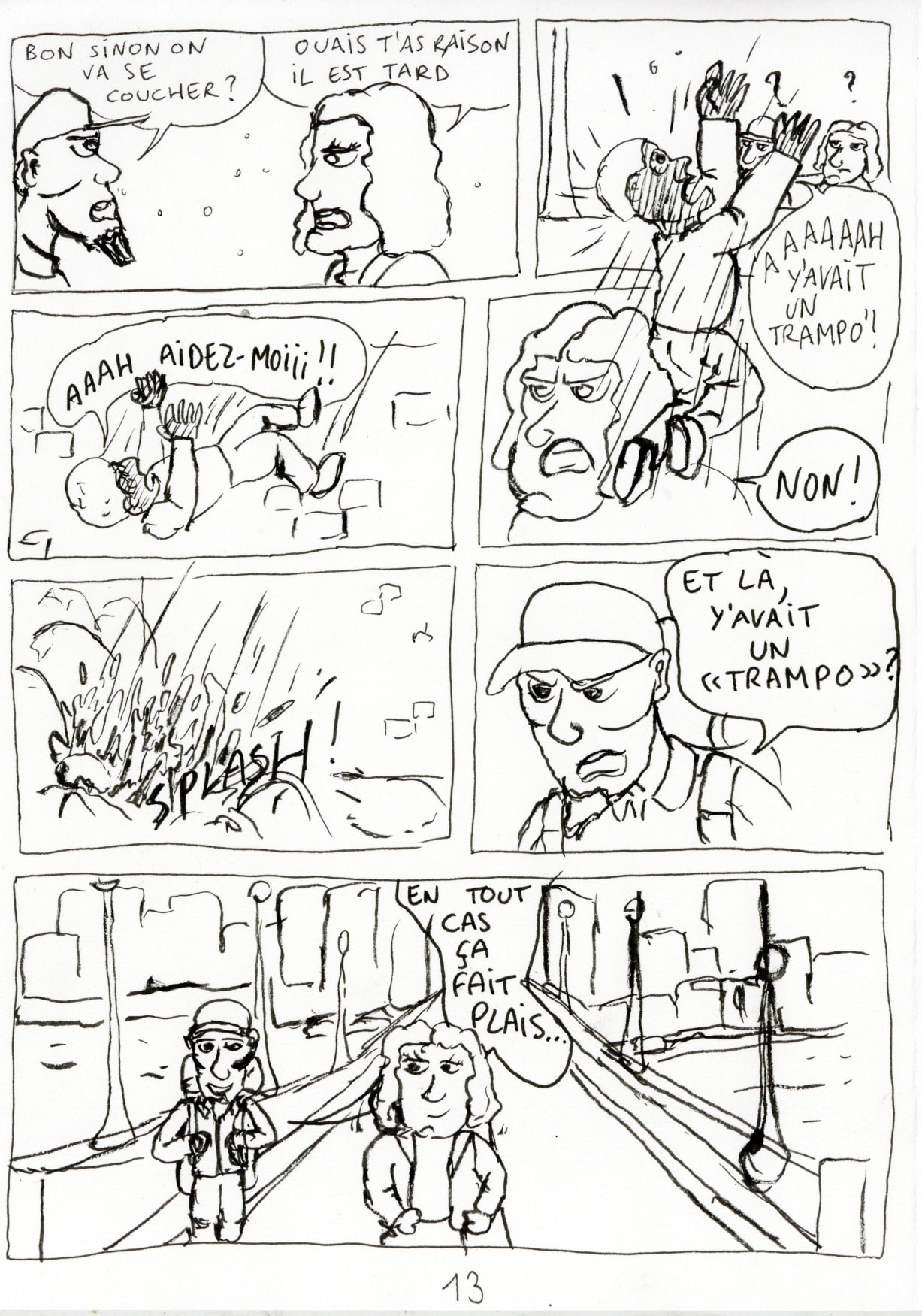 - Merci salaud, pensez à comment détester le plaisir- page 14