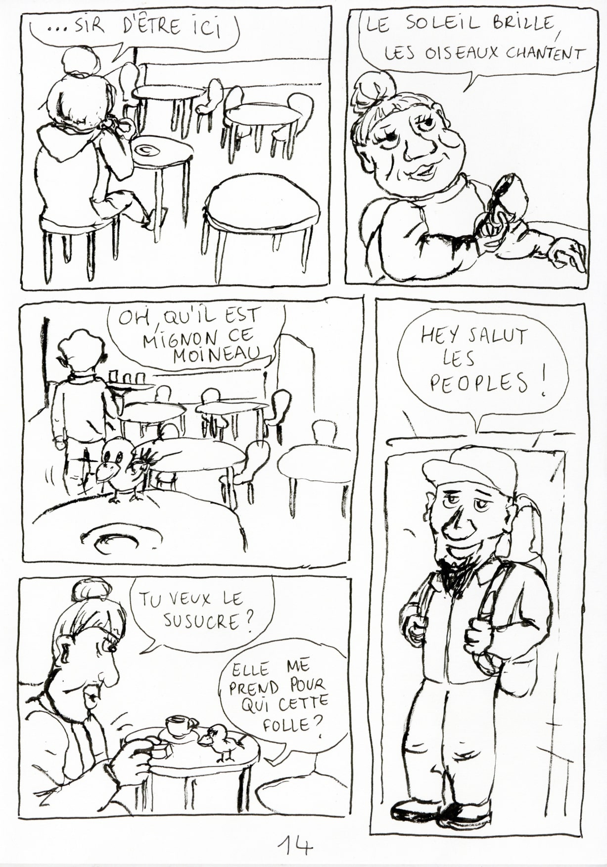 - Merci salaud, pensez à comment détester le plaisir- page 15