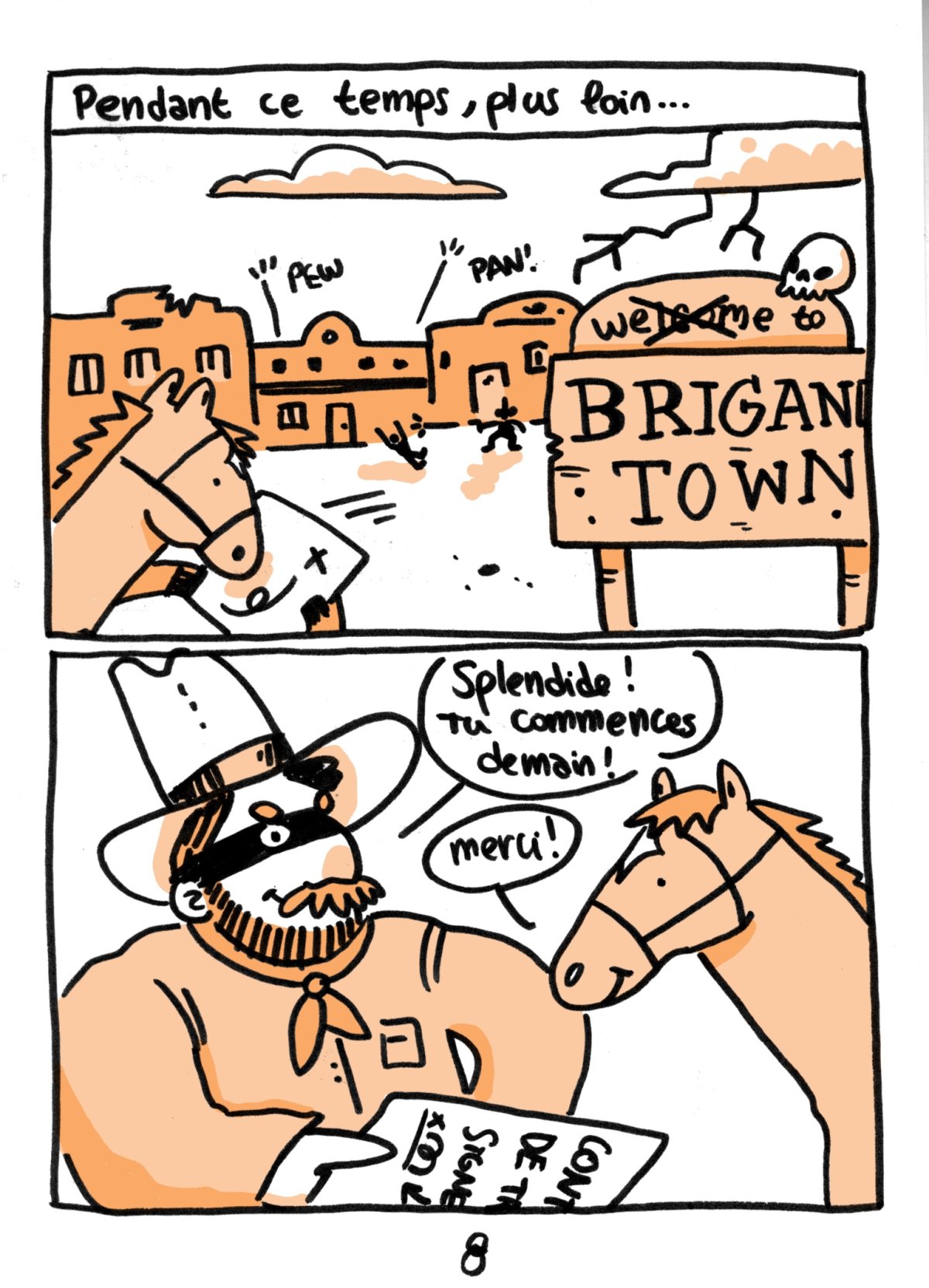 - Billy the Child & Ouragan the Cheval- page 9