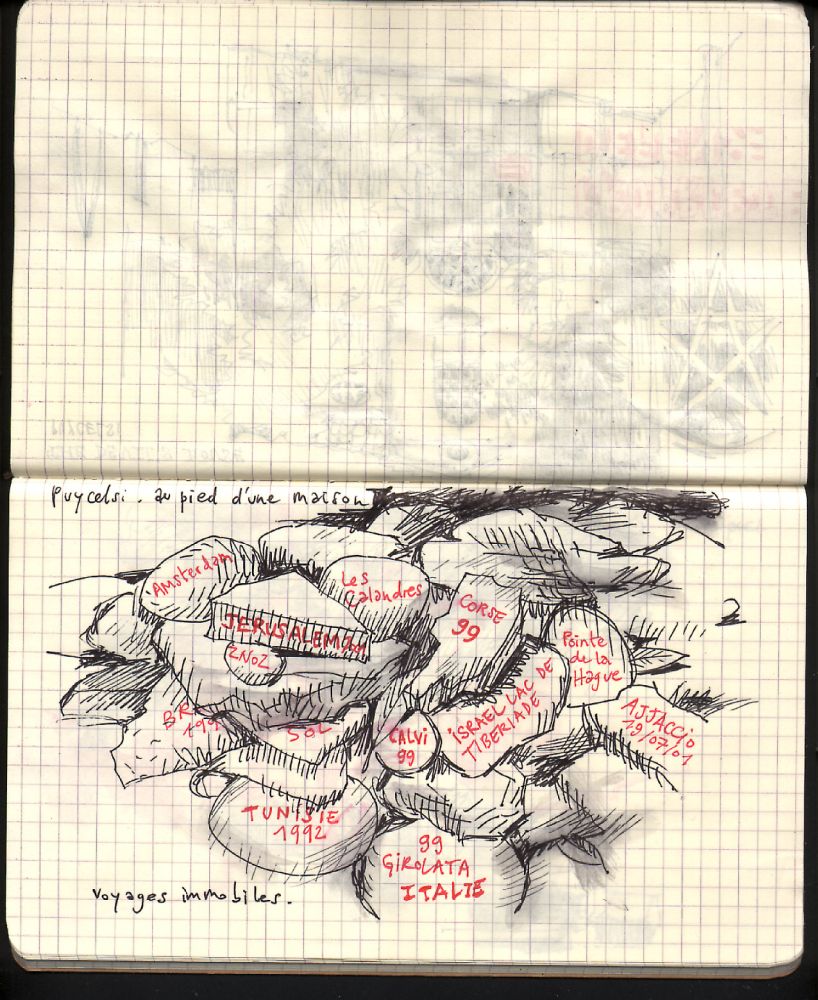 - Black/red sketchbook- page 9