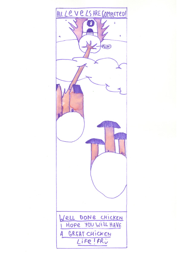 - EAT THE SPACE CHICKEN.- page 12