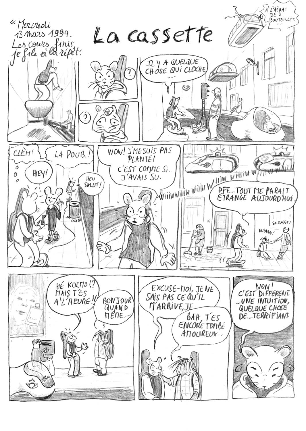 - La cassette- page 1