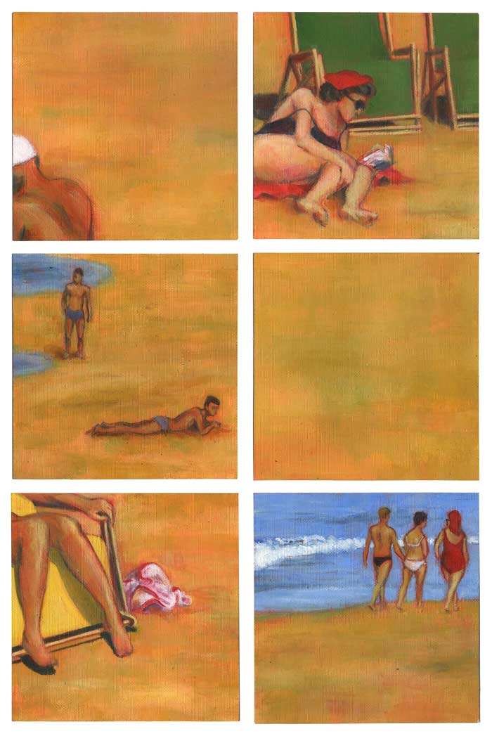 - à la plage- page 1