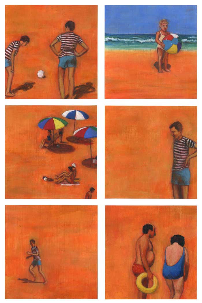 - à la plage- page 4