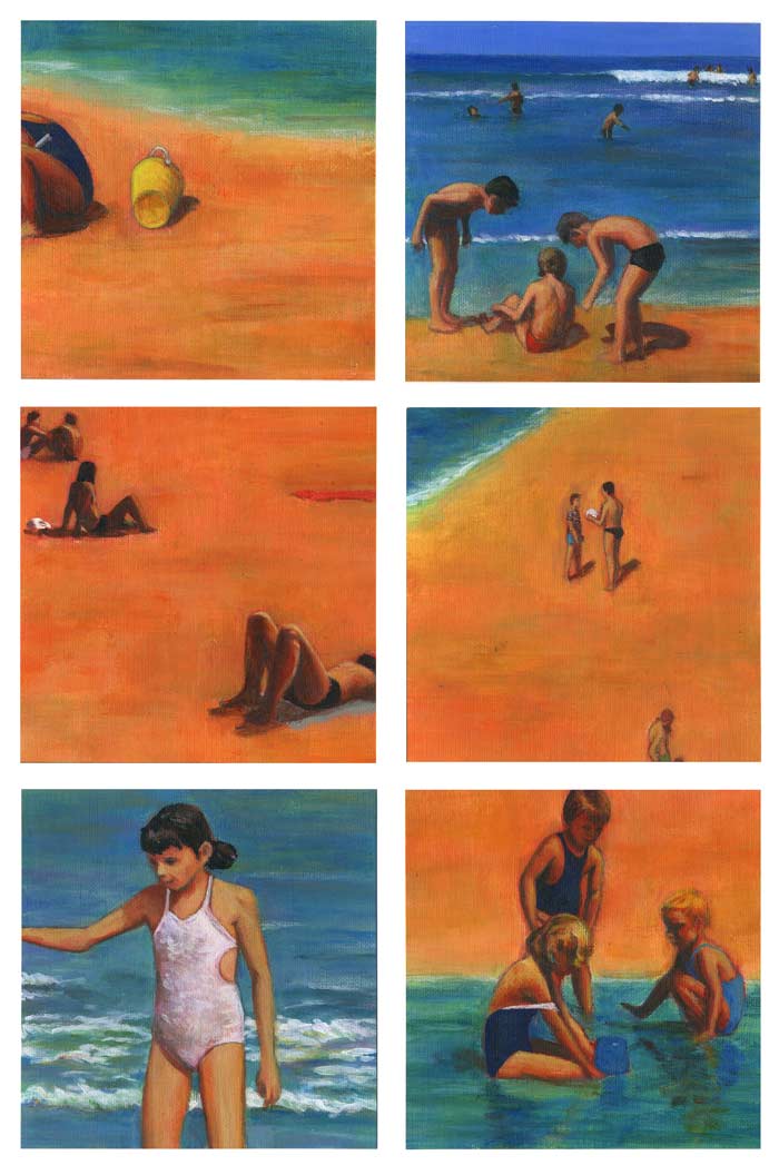 - à la plage- page 5