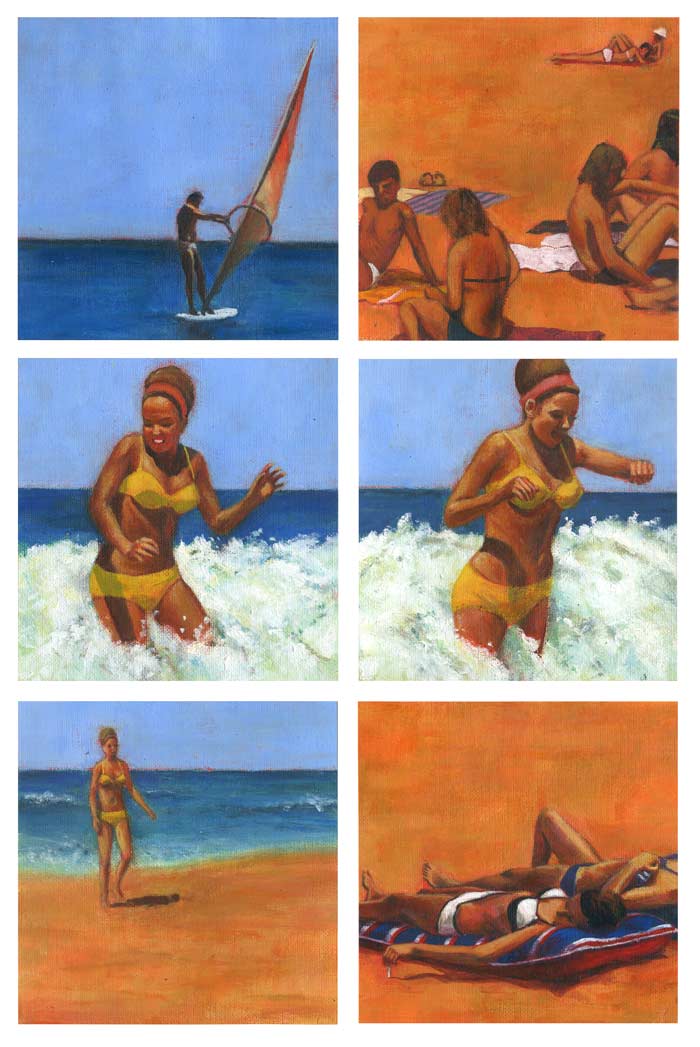 - à la plage- page 10