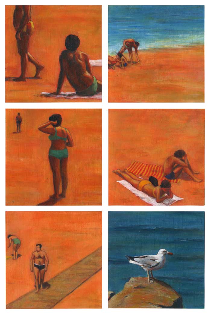 - à la plage- page 15