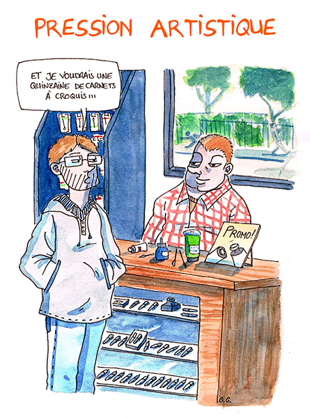 - La vie d'artiste- page 7