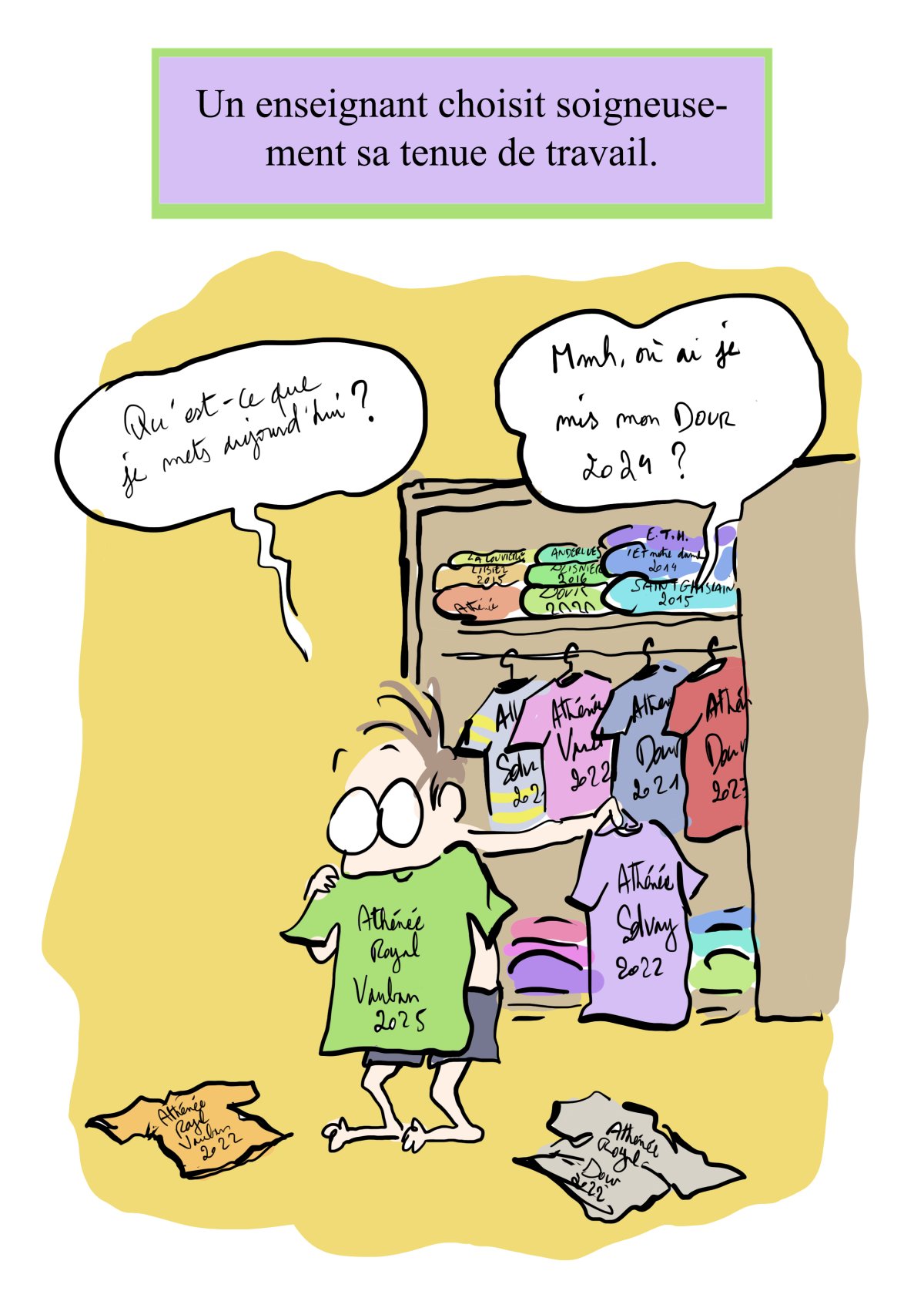 - Ma vie de prof (c'est un titre de merde, on est d'accord)- page 461
