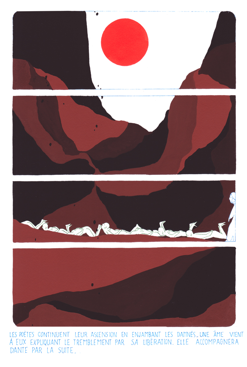 - La divine comédie partie 2 : le purgatoire- page 21